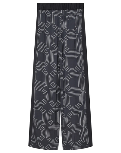 Day Birger et Mikkelsen - Posey- Fluid Viscose Bukser - Black